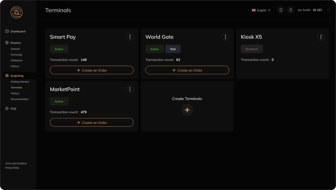 Collect&Pay Interface